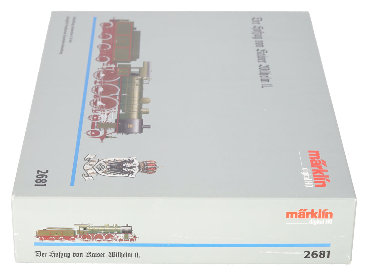 Marklin 2681 HO Scale Kaiser Wilhelm II Imperial Court 4-6-2 Steam Engine #1008 EX/Box