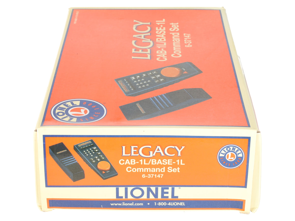 Lionel 6-37147 LEGACY Cab-1L / Base-1L Command Set EX/Box