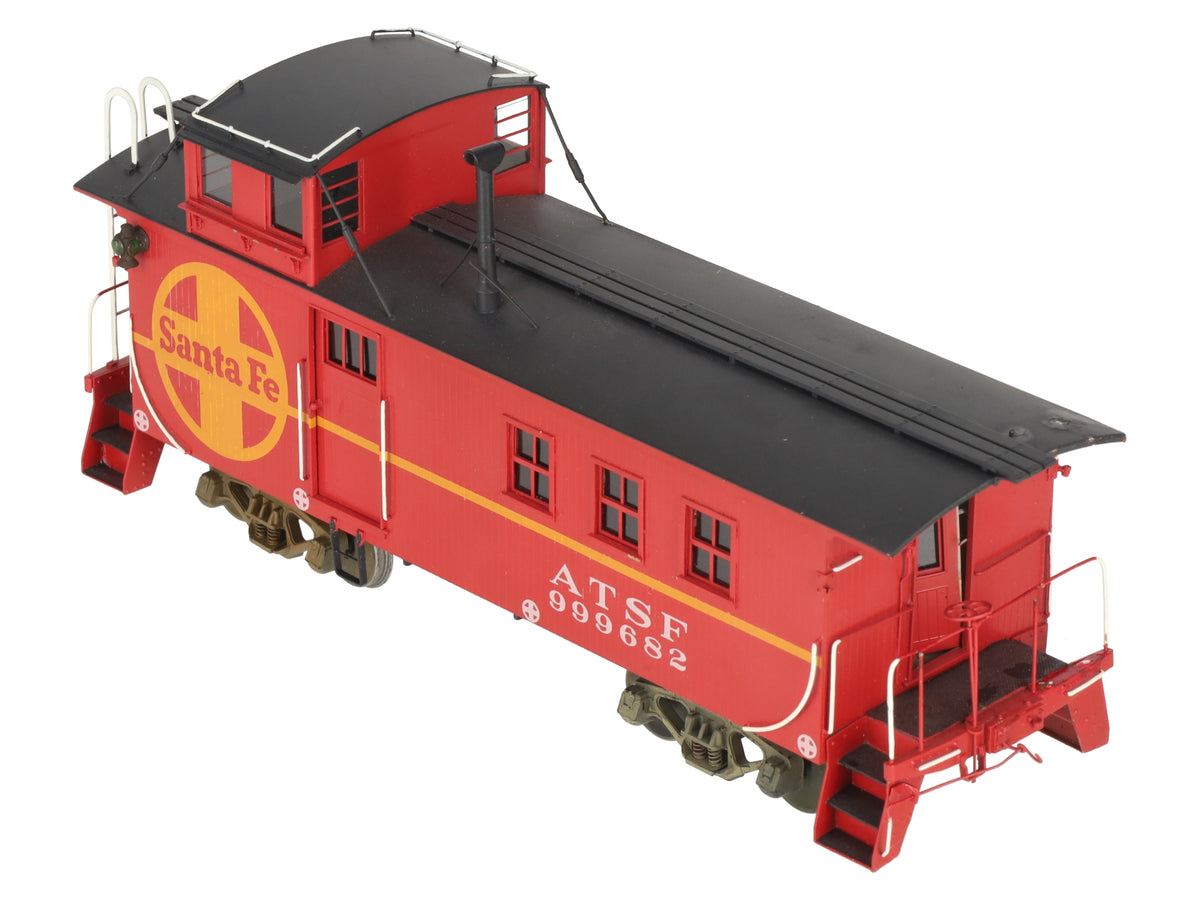 Oriental Limited O Scale Brass ATSF NE-1 Caboose #999682 (2-Rail) - Painted/Box