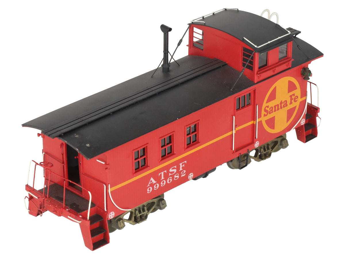 Oriental Limited O Scale Brass ATSF NE-1 Caboose #999682 (2-Rail) - Painted/Box