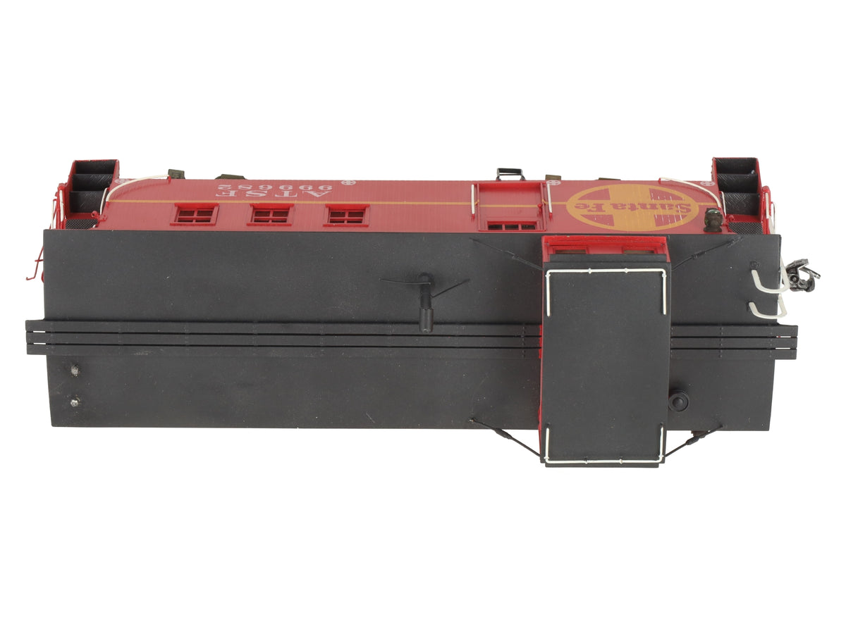 Oriental Limited O Scale Brass ATSF NE-1 Caboose #999682 (2-Rail) - Painted/Box