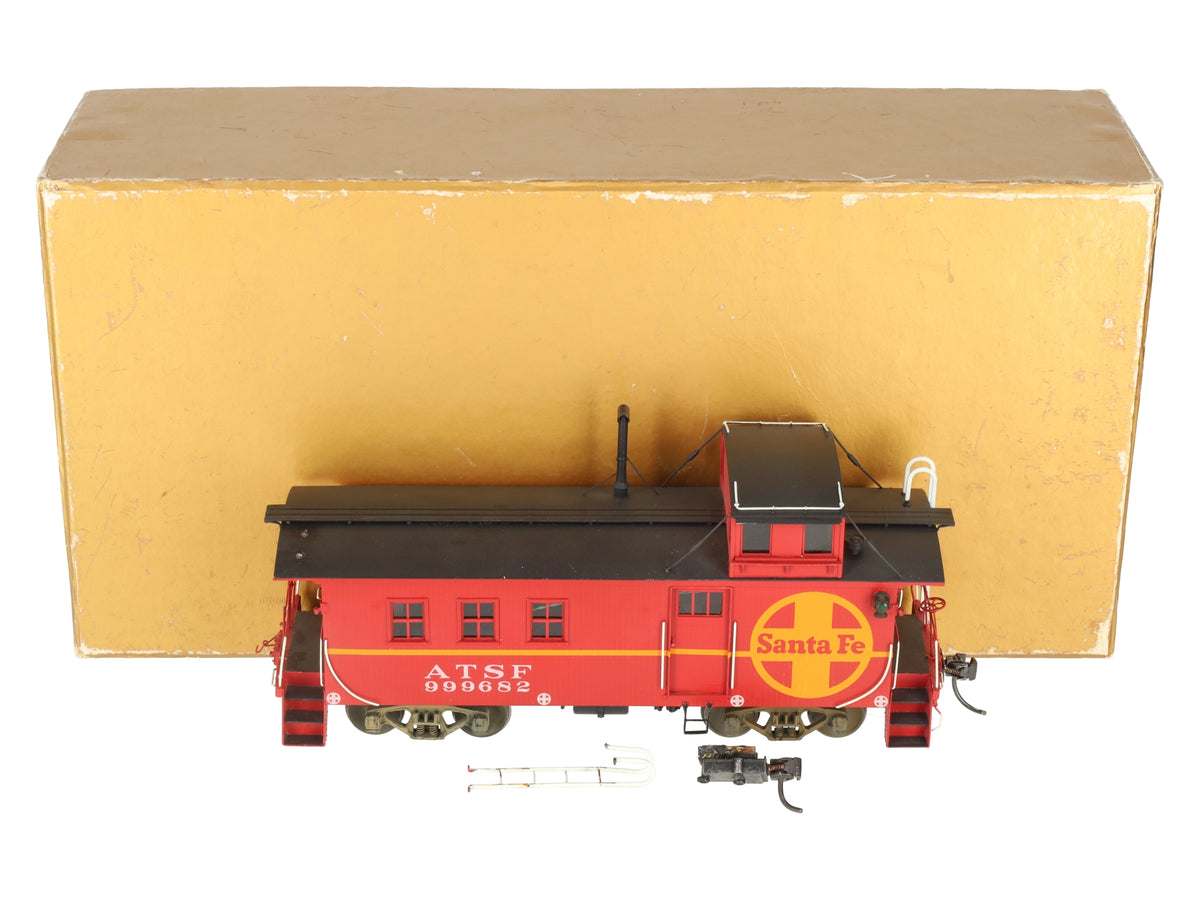 Oriental Limited O Scale Brass ATSF NE-1 Caboose #999682 (2-Rail) - Painted/Box