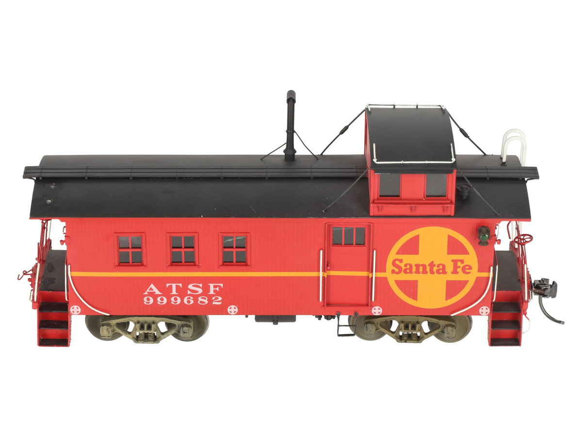 Oriental Limited O Scale Brass ATSF NE-1 Caboose #999682 (2-Rail) - Painted/Box