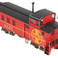 Oriental Limited O Scale Brass ATSF NE-1 Caboose #999682 (2-Rail) - Painted/Box