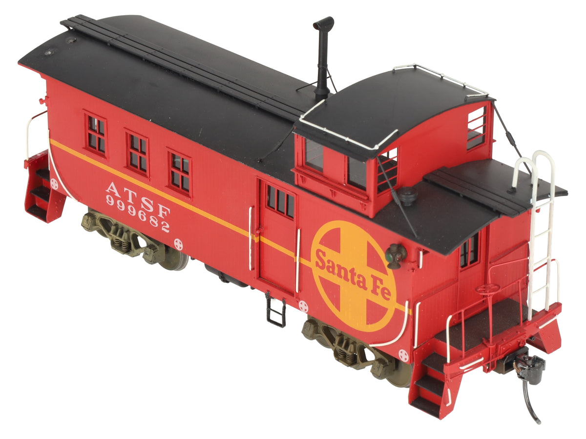 Oriental Limited O Scale Brass ATSF NE-1 Caboose #999682 (2-Rail) - Painted/Box