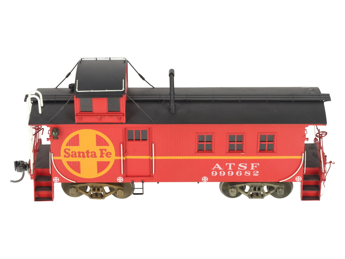 Oriental Limited O Scale Brass ATSF NE-1 Caboose #999682 (2-Rail) - Painted/Box
