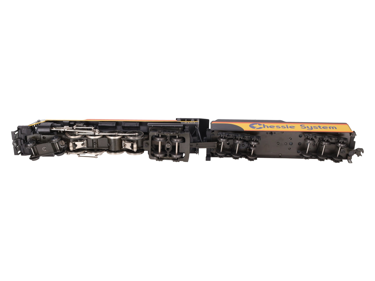 Lionel 6-18011 O Gauge Chessie 4-8-4 T1 Steam Locomotive & Tender #2101 EX/Box
