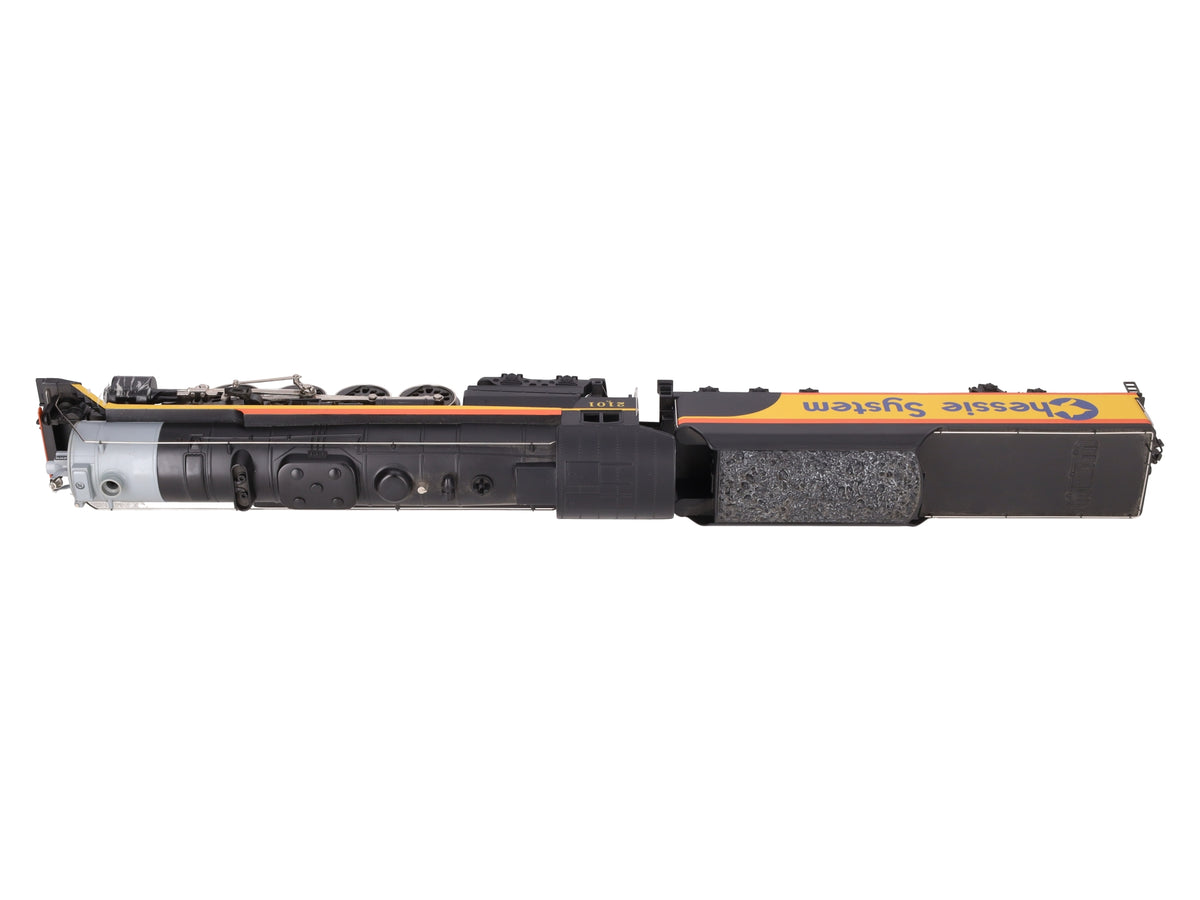 Lionel 6-18011 O Gauge Chessie 4-8-4 T1 Steam Locomotive & Tender #2101 EX/Box