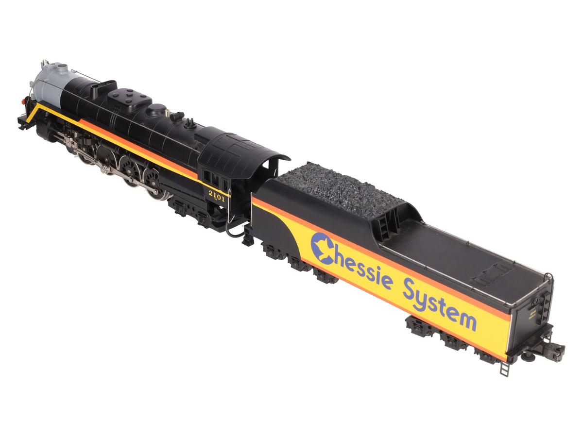 Lionel 6-18011 O Gauge Chessie 4-8-4 T1 Steam Locomotive & Tender #2101 EX/Box