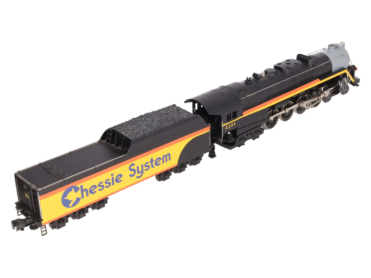 Lionel 6-18011 O Gauge Chessie 4-8-4 T1 Steam Locomotive & Tender #2101 EX/Box