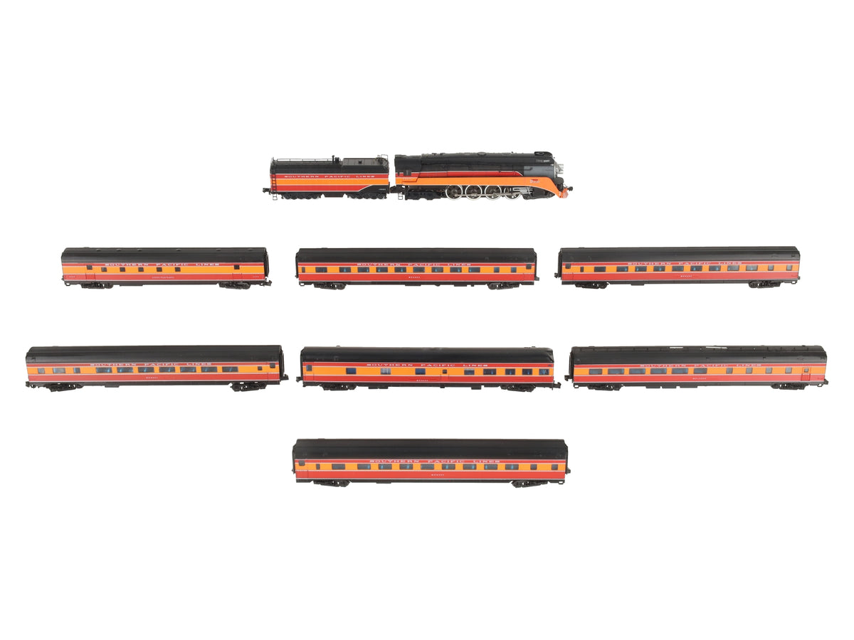Con-Cor 0001-008523 N Gauge Southern Pacific Steam Passenger Train Set EX/Box