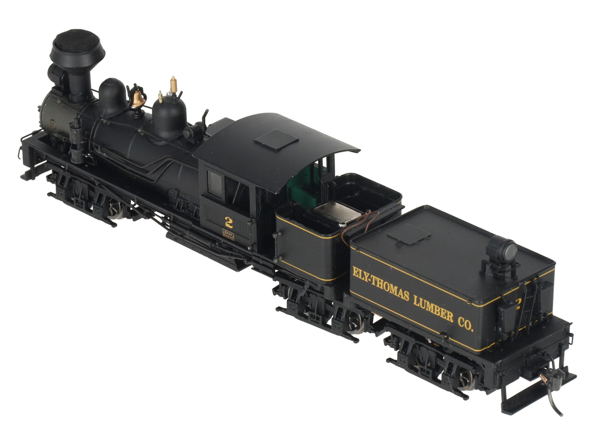 Bachmann 81904 HO Ely Thomas Lumber Co. 80-Ton Three-Truck Steam Shay #2 EX/Box