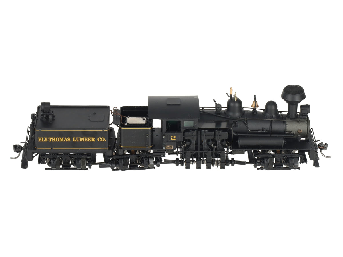 Bachmann 81904 HO Ely Thomas Lumber Co. 80-Ton Three-Truck Steam Shay #2 EX/Box