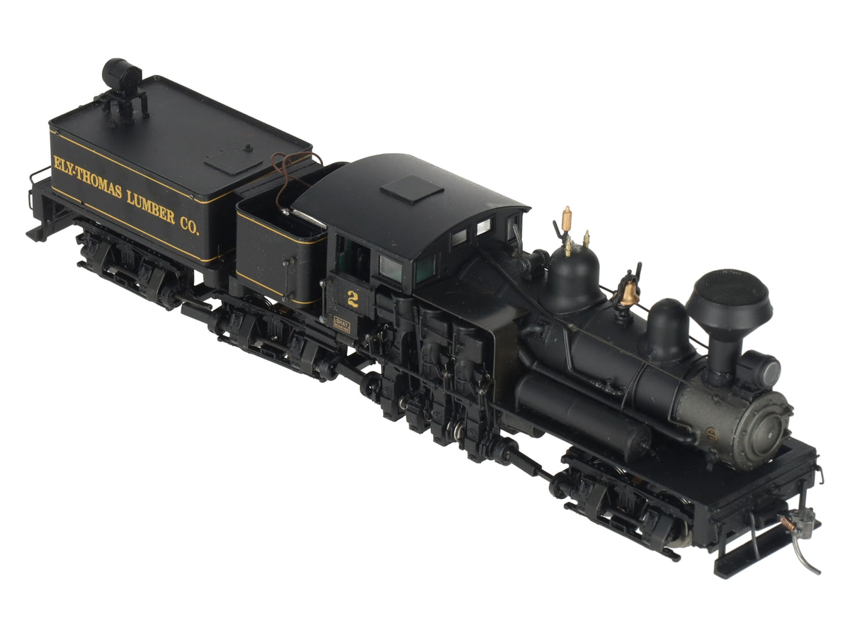 Bachmann 81904 HO Ely Thomas Lumber Co. 80-Ton Three-Truck Steam Shay #2 EX/Box