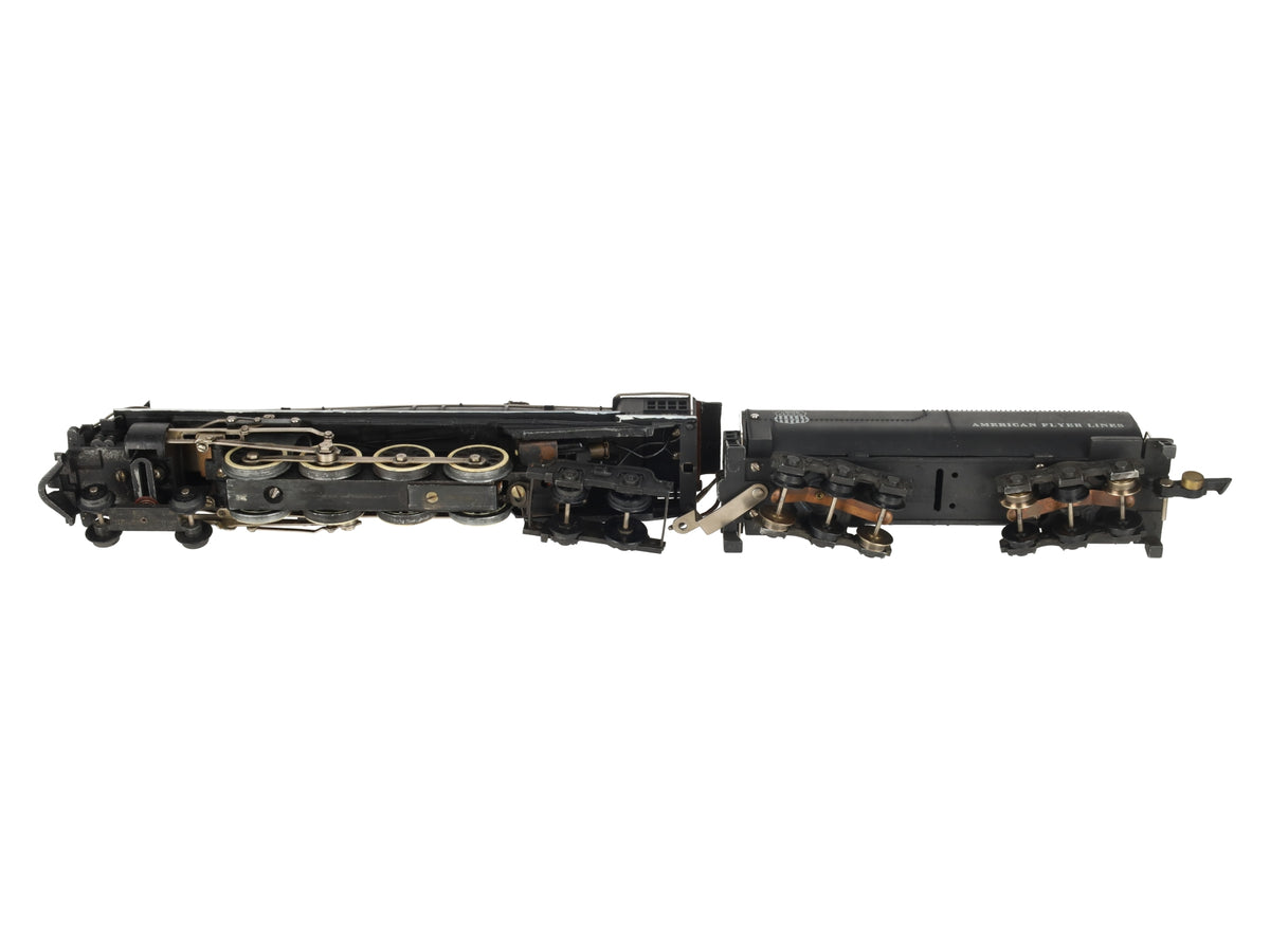 American Flyer 332 Vintage S Union Pacific 4-8-4 Steam Locomotive & Tender VG