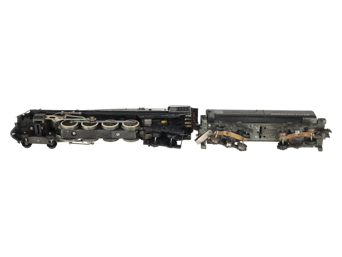 American Flyer K335 Vintage S Union Pacific 4-8-4 Steam Locomotive & Tender VG