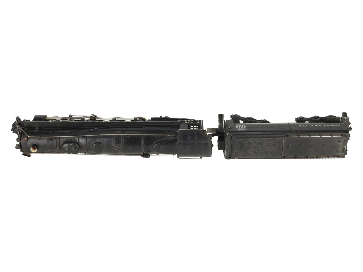 American Flyer K335 Vintage S Union Pacific 4-8-4 Steam Locomotive & Tender VG