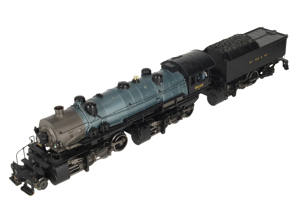 MTH 30-1645-1 O Erie 2-8-8-8-2 Imperial Triplex Steam Engine w/PS 3.0 #5015 VG/Box