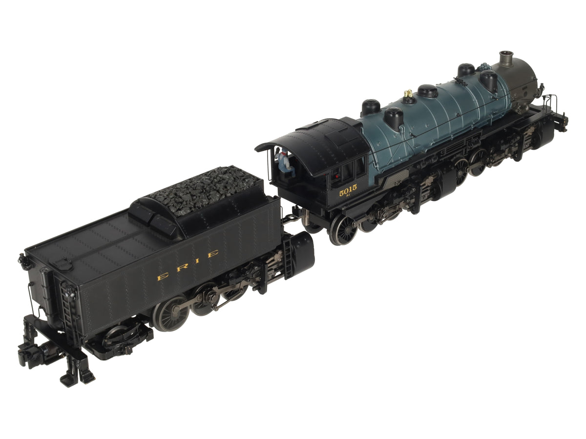 MTH 30-1645-1 O Erie 2-8-8-8-2 Imperial Triplex Steam Engine w/PS 3.0 #5015 VG/Box