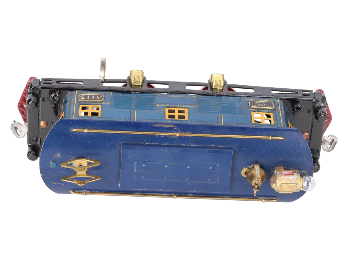 American Flyer 3113 Vintage O 0-4-0 Electric Locomotive -Repainted