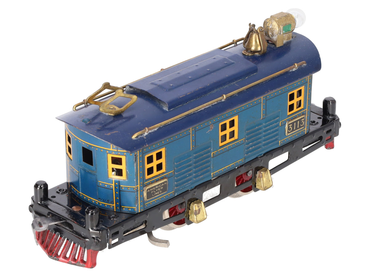 American Flyer 3113 Vintage O 0-4-0 Electric Locomotive -Repainted