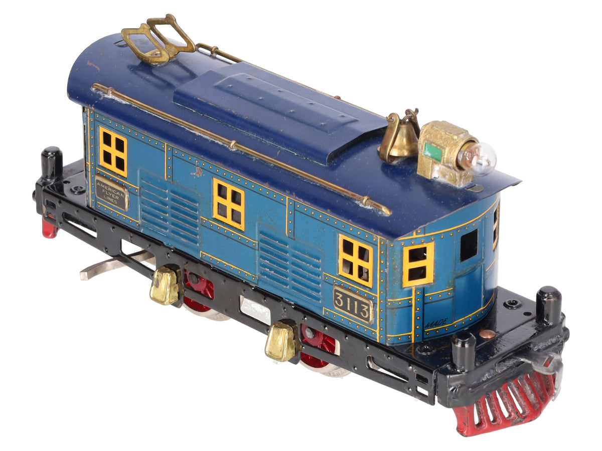 American Flyer 3113 Vintage O 0-4-0 Electric Locomotive -Repainted