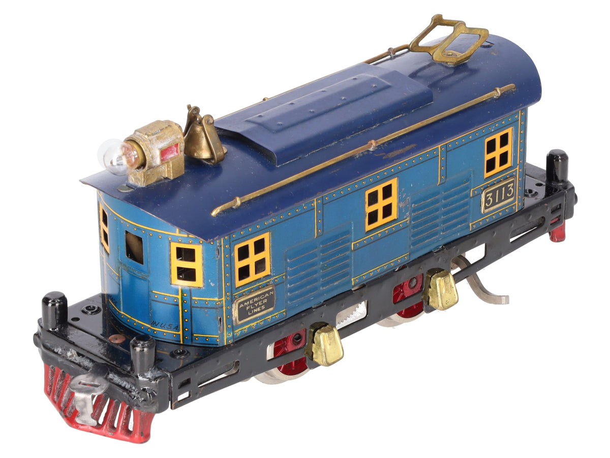 American Flyer 3113 Vintage O 0-4-0 Electric Locomotive -Repainted