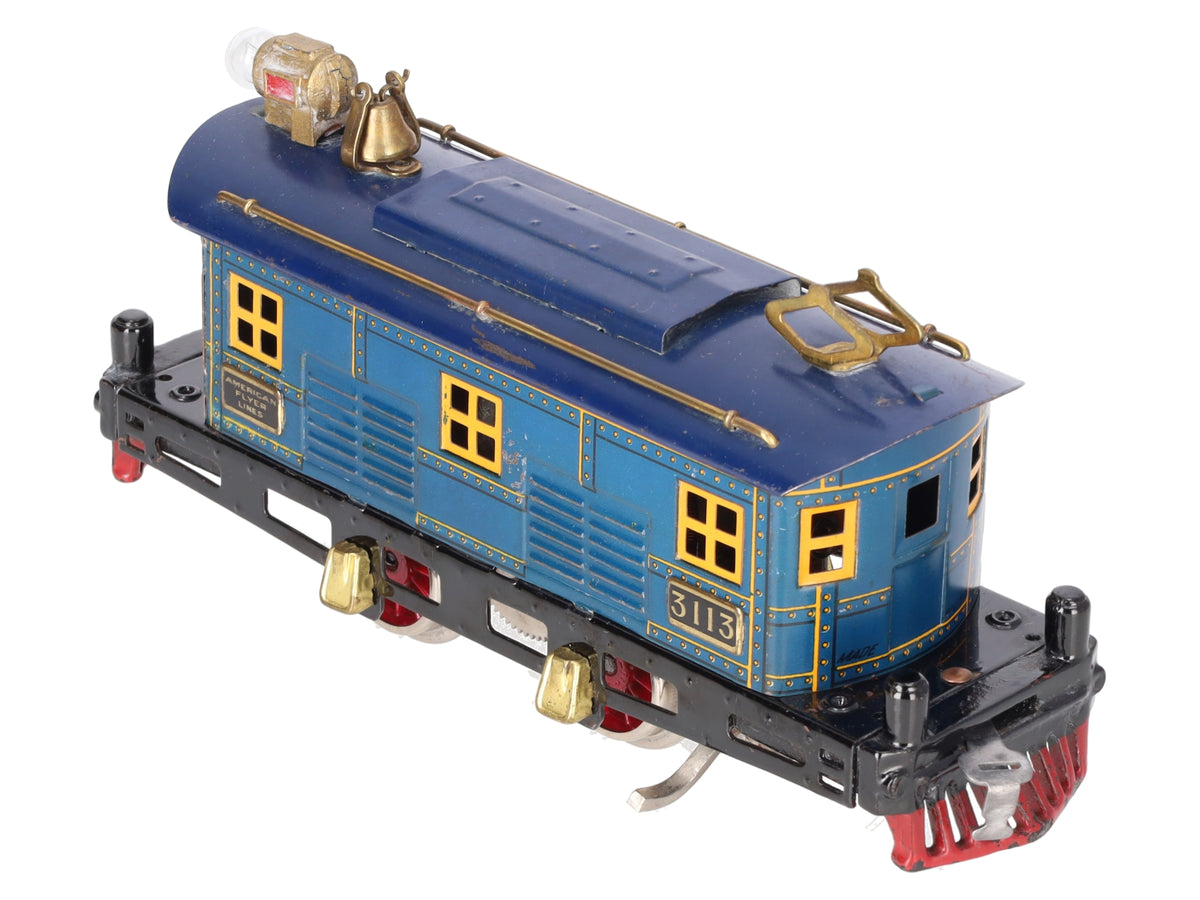 American Flyer 3113 Vintage O 0-4-0 Electric Locomotive -Repainted
