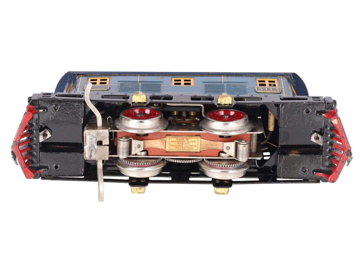 American Flyer 3113 Vintage O 0-4-0 Electric Locomotive -Repainted