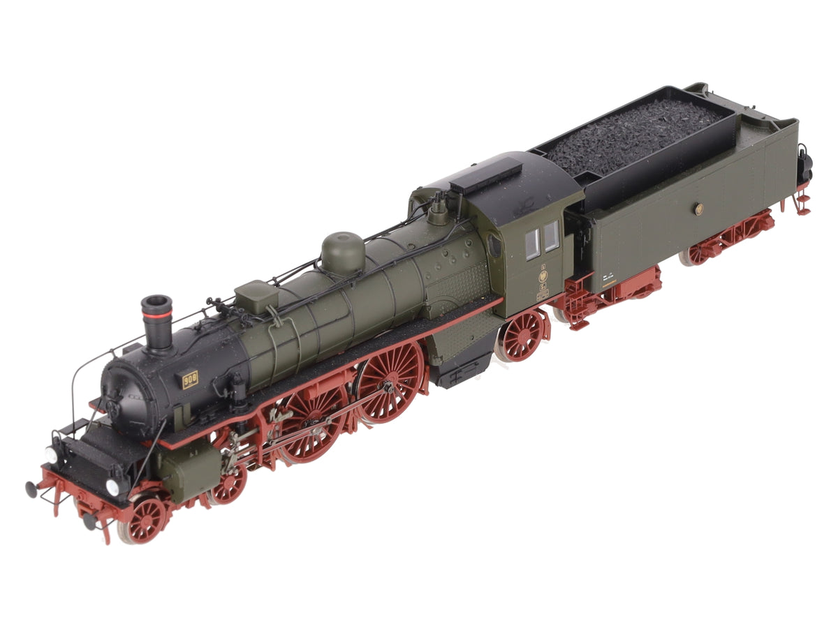 Brawa 40273 HO Scale 4-2-2 S9 Steam Locomotive w/ Tender #908 LN/Box