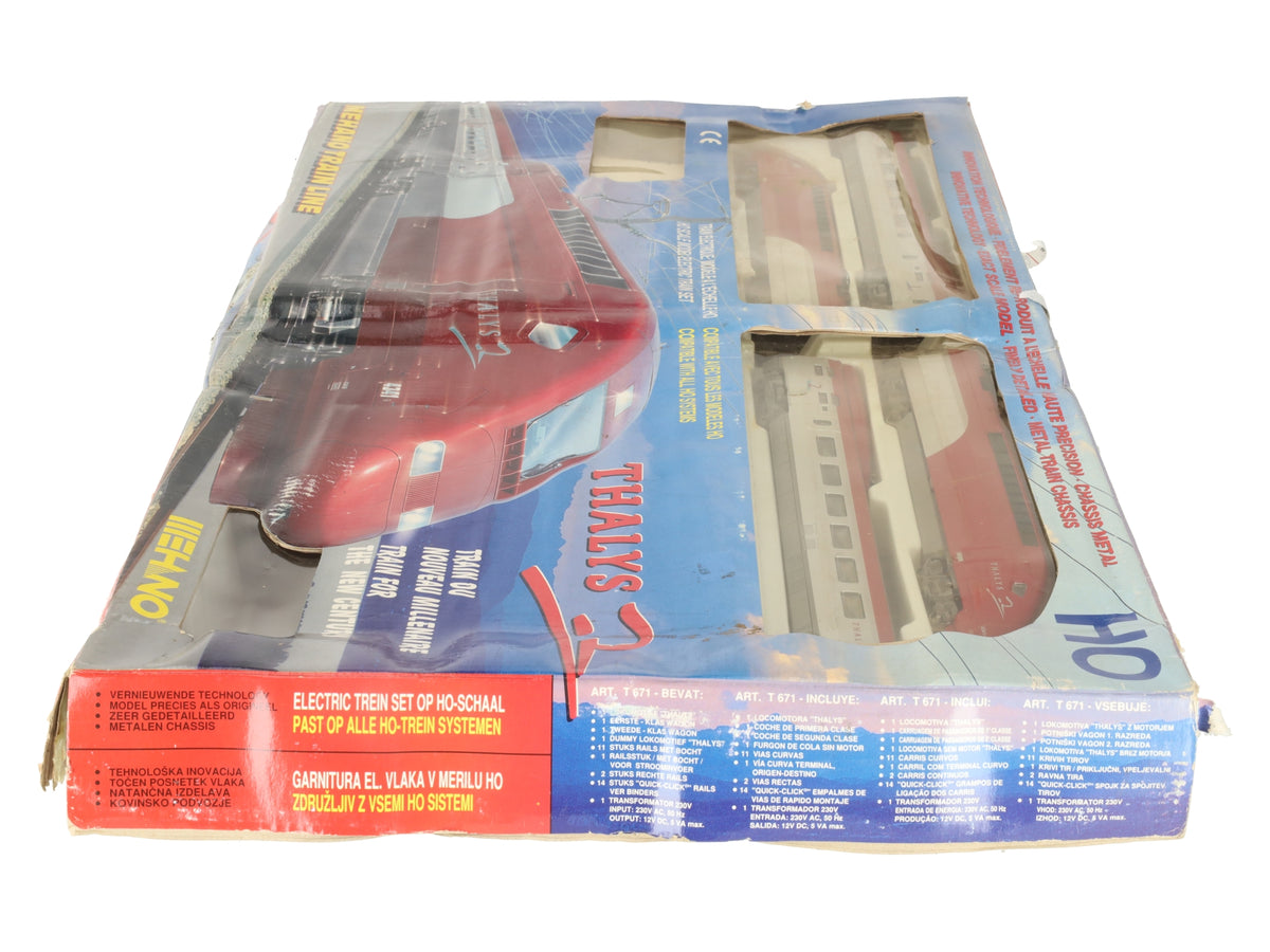 Mehano T671 HO Scale Thalys Electric Train Set (Set of 4) EX/Box