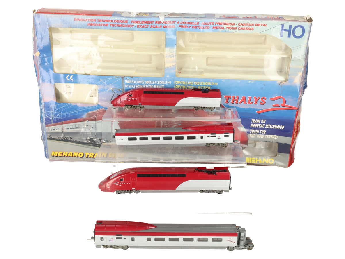 Mehano T671 HO Scale Thalys Electric Train Set (Set of 4) EX/Box
