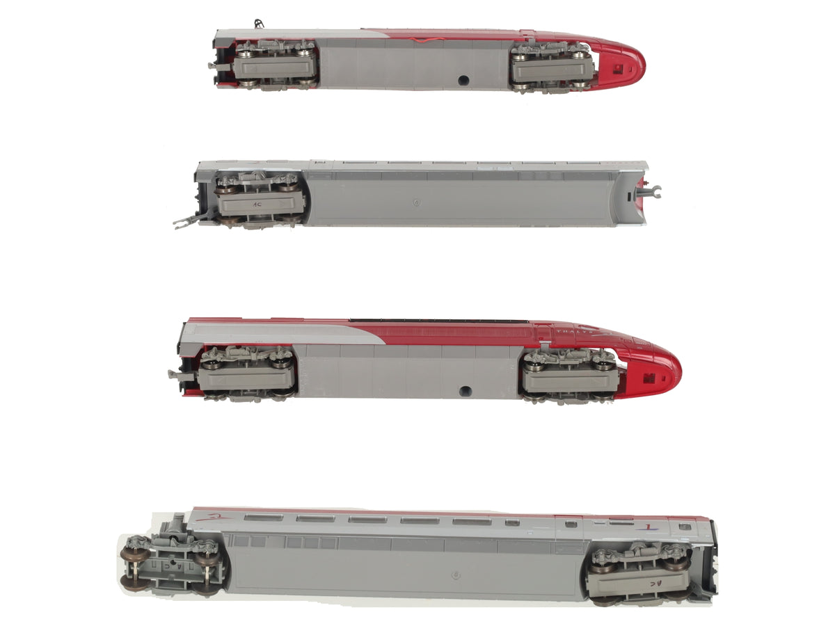 Mehano T671 HO Scale Thalys Electric Train Set (Set of 4) EX/Box