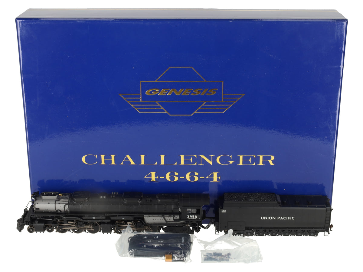 Athearn G9132 HO Union Pacific 4-6-6-4 Steam Locomotive #3958 with DCC & Sound EX/Box
