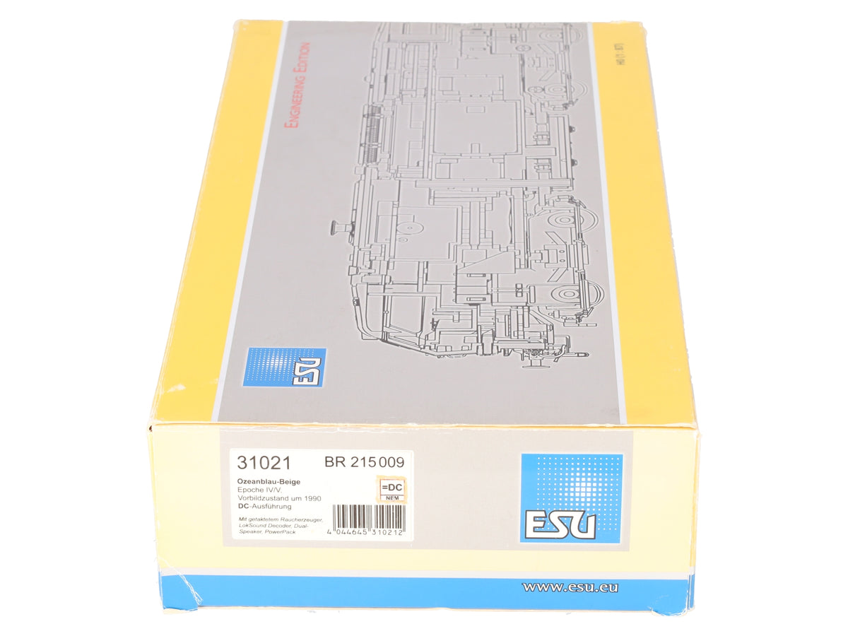ESU 31021 HO Scale DB Electric Locomotive #21500-02 NIB