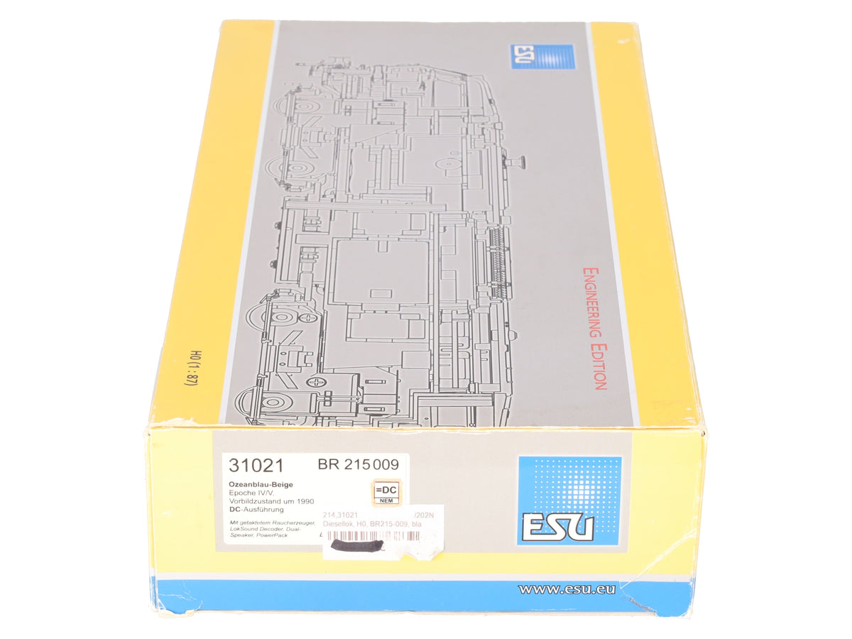 ESU 31021 HO Scale DB Electric Locomotive #21500-02 NIB