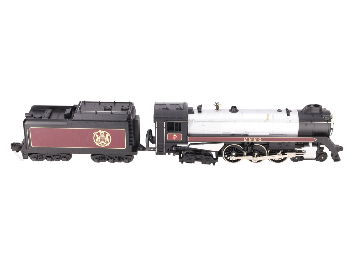 MTH 30-1169-0 O 4-6-4 Royal Hudson Steam Engine & Tender w/Loco Sound #2860 EX/Box