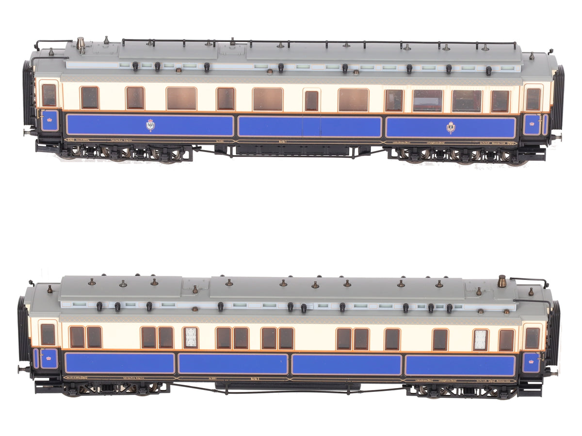 Marklin 2681 HO Scale Kaiser Wilhelm II Imperial Court 2-Car Set LN/Box