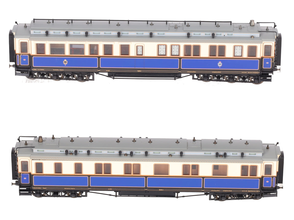 Marklin 2681 HO Scale Kaiser Wilhelm II Imperial Court 2-Car Set LN/Box