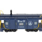 Right-of-Way 2802 O Gauge BRASS Baltimore & Ohio Caboose- 3-Rail EX/Box
