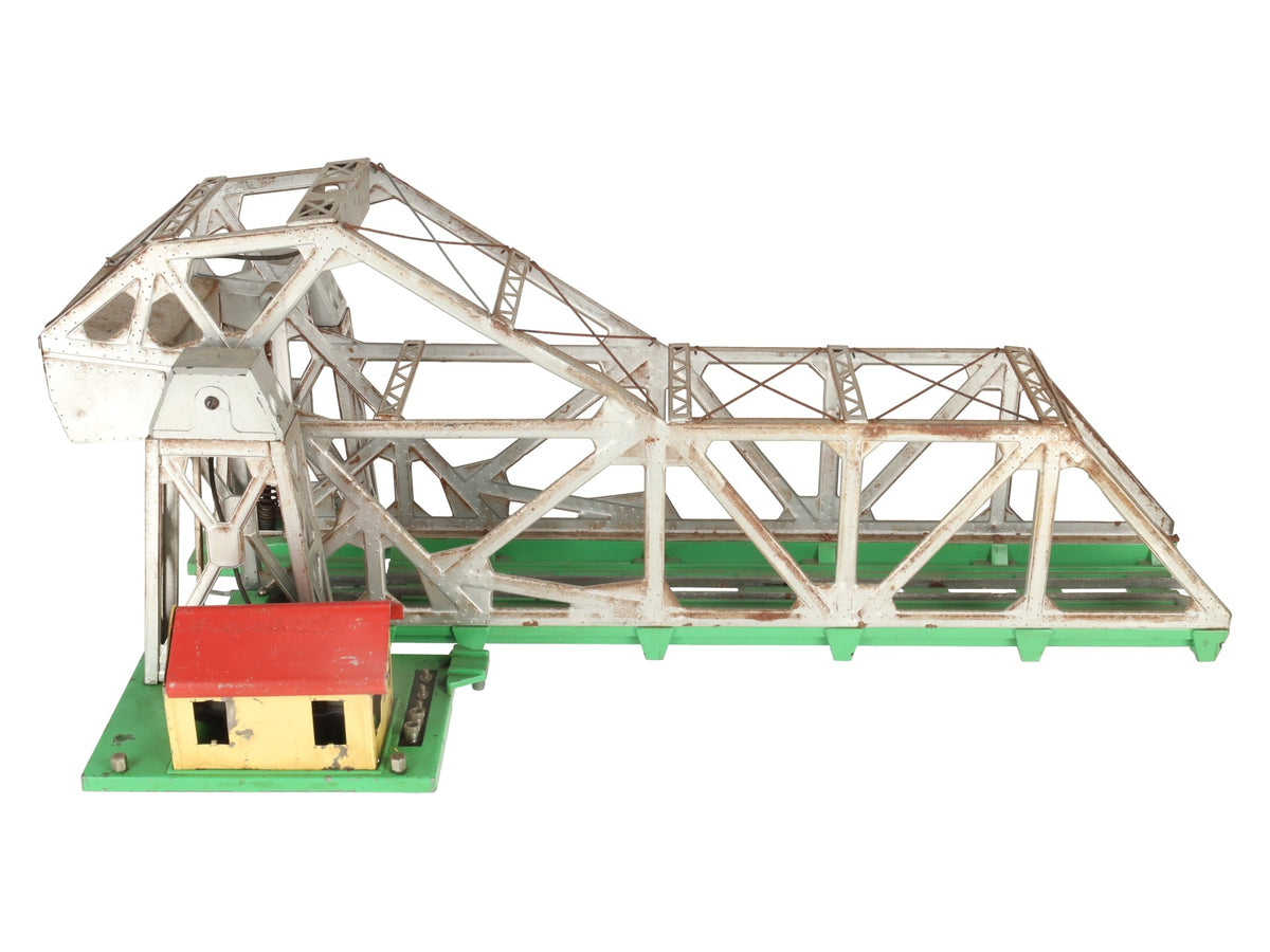 Lionel 313 Vintage O Silver Operating Bascule Bridge