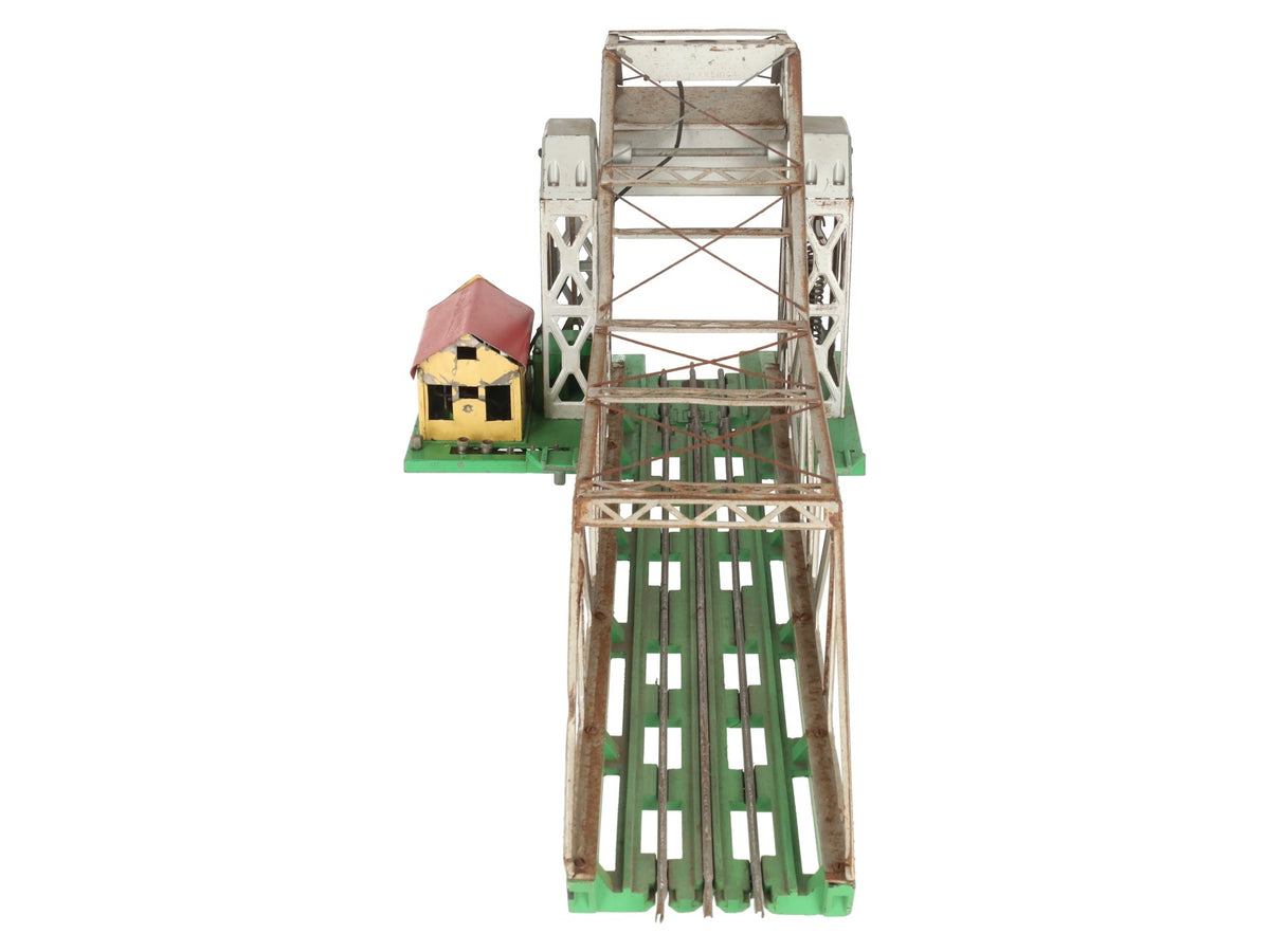 Lionel 313 Vintage O Silver Operating Bascule Bridge