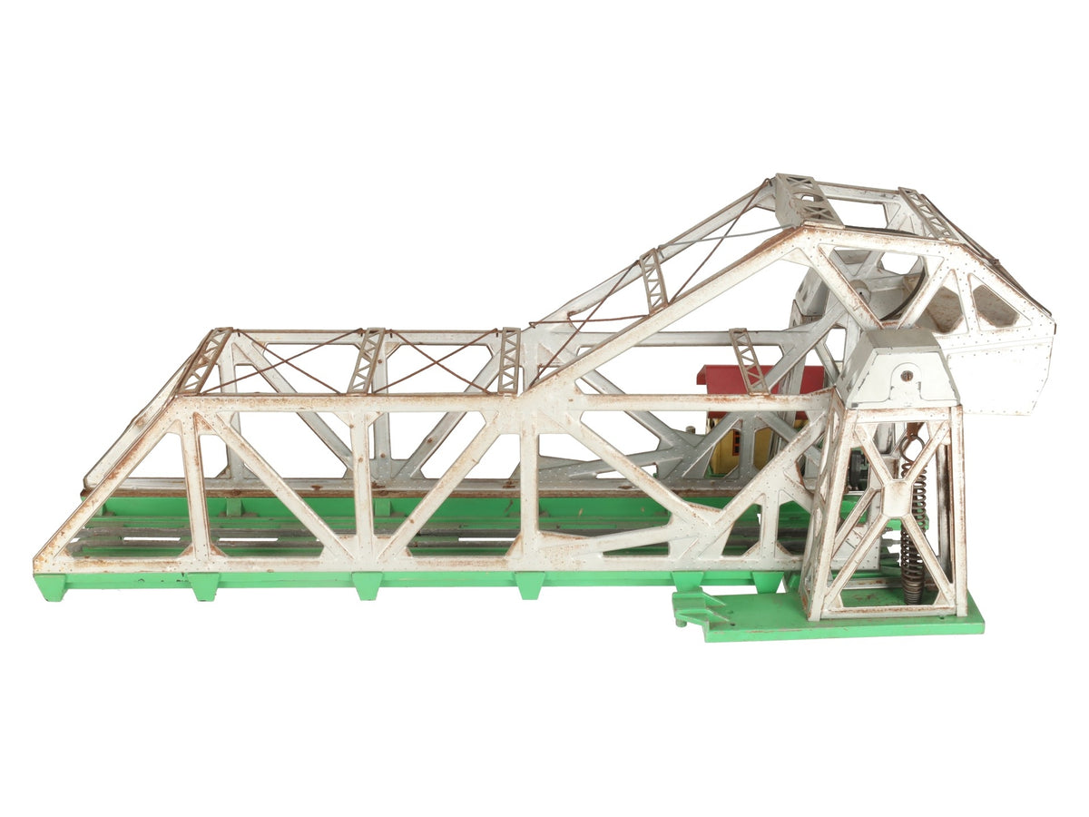 Lionel 313 Vintage O Silver Operating Bascule Bridge