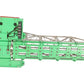 Lionel 313 Vintage O Silver Operating Bascule Bridge