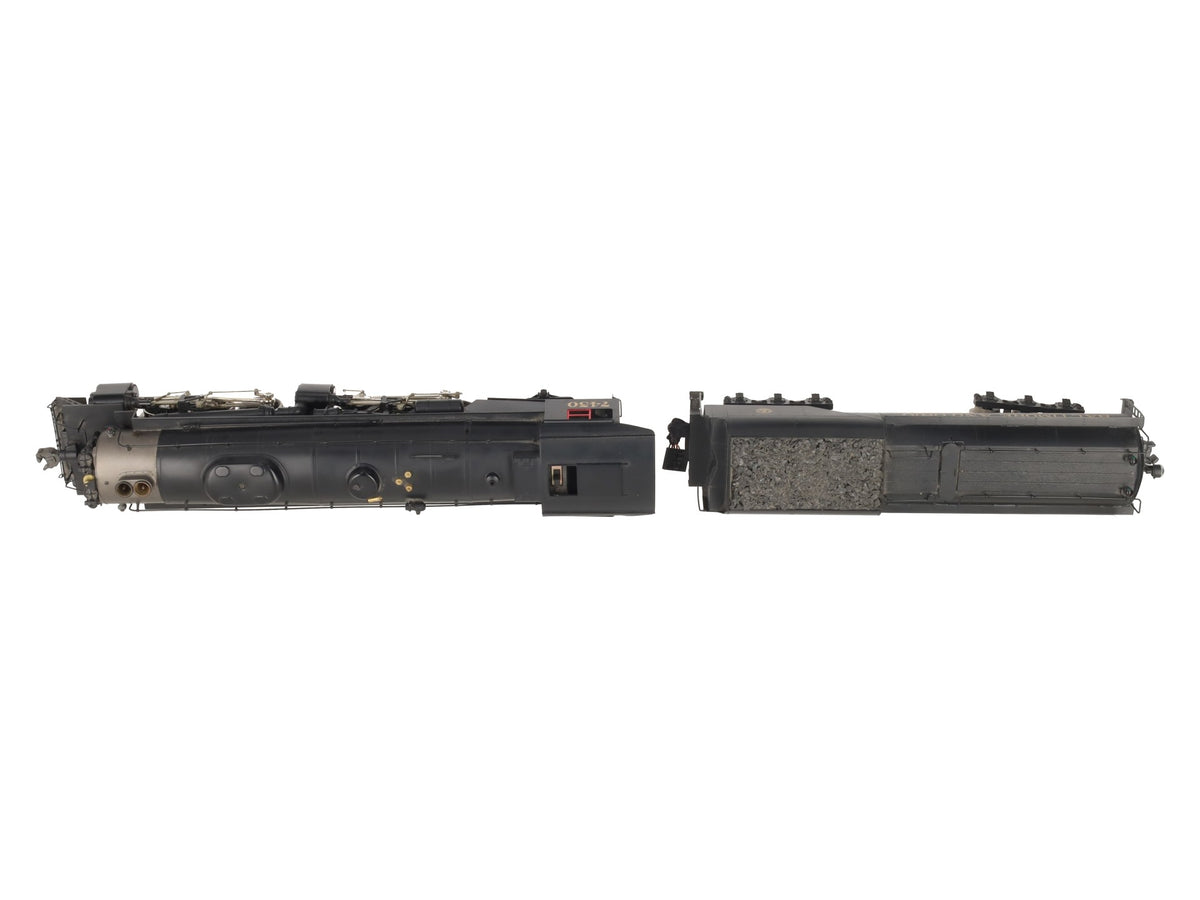 Right-of-Way 5001 O Gauge BRASS B&O KK2 2-6-6-2 Steam Locomotive & Tender #7450 EX/Box
