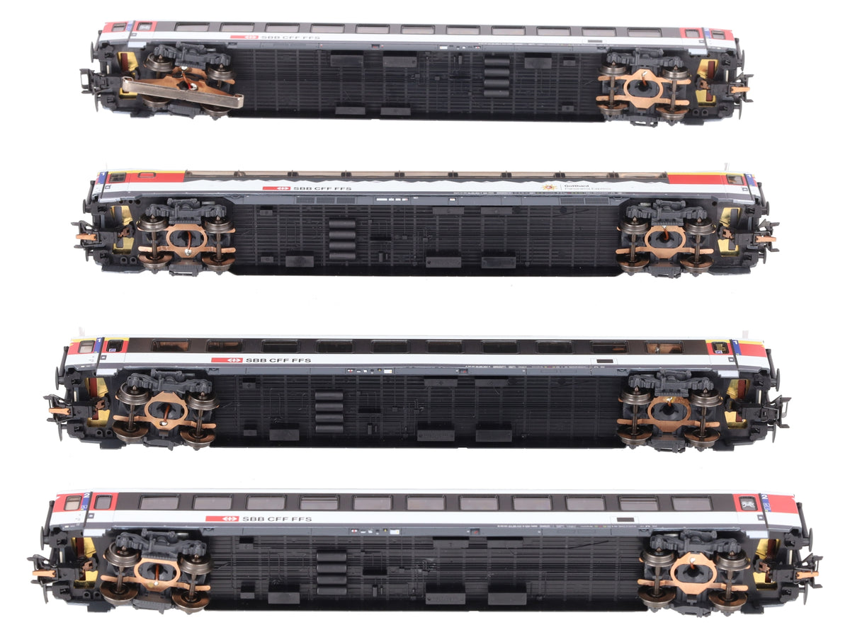 Marklin 43651 HO Swiss Federal Railways Type EW IV Passenger Cars (Set of 4) LN/Box