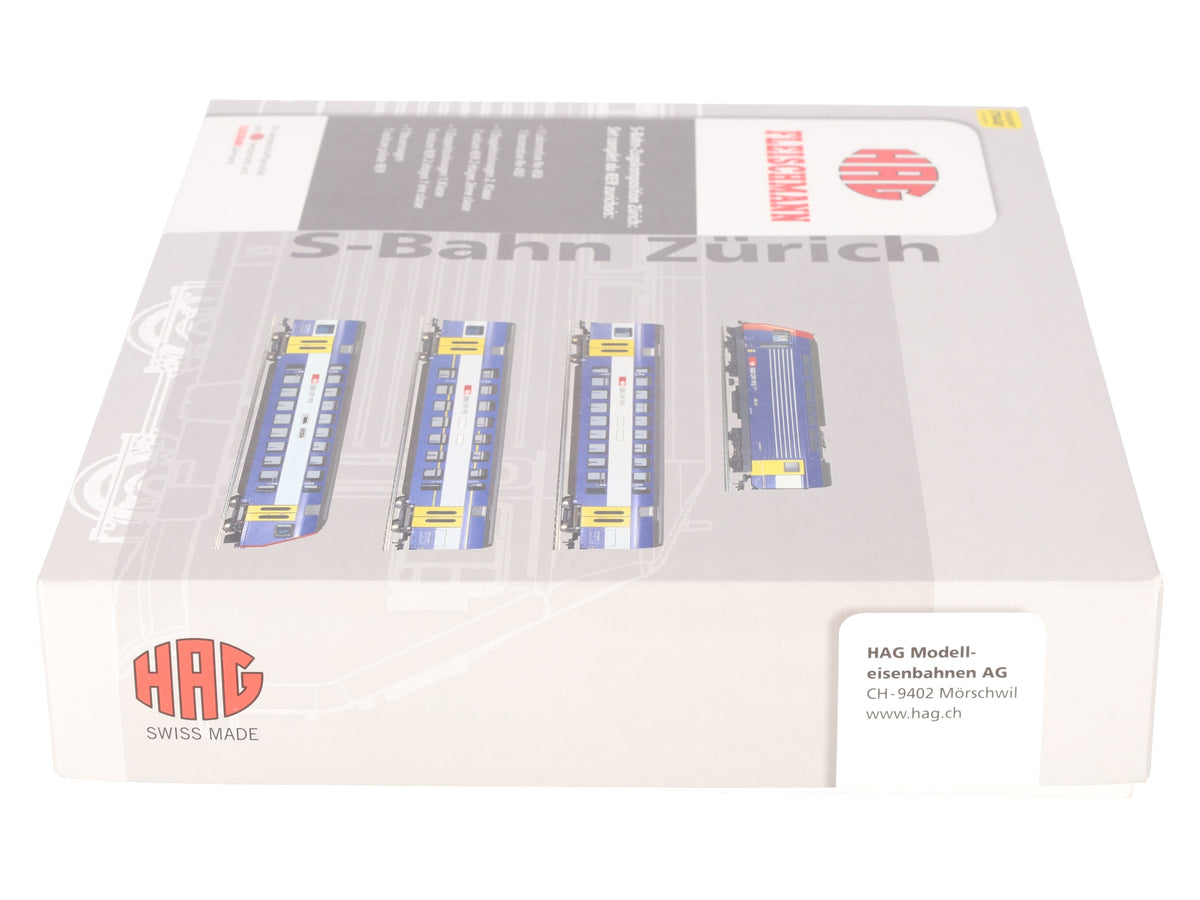 HAG 055 HO Gauge S-Bahn Zurich Electric Passenger Train Set NIB