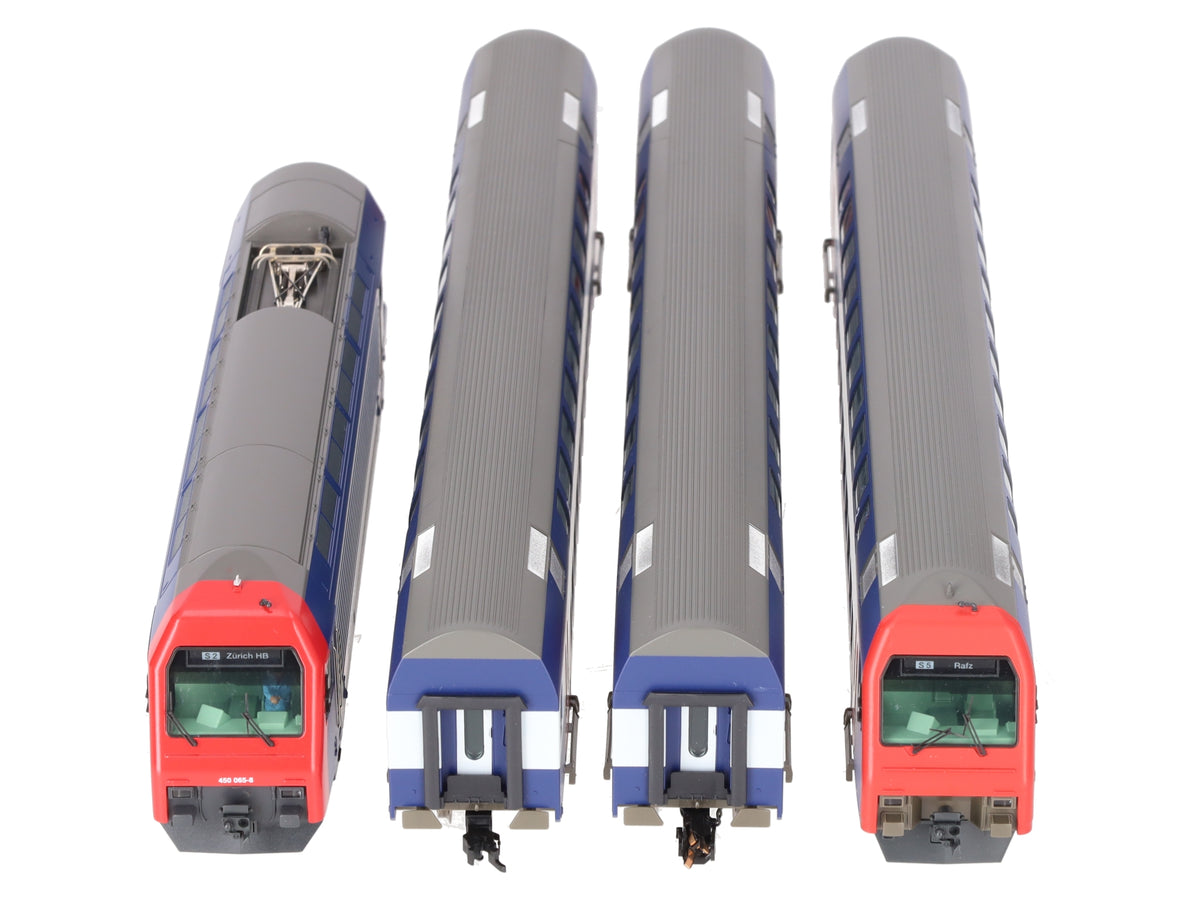 HAG 055 HO Gauge S-Bahn Zurich Electric Passenger Train Set NIB