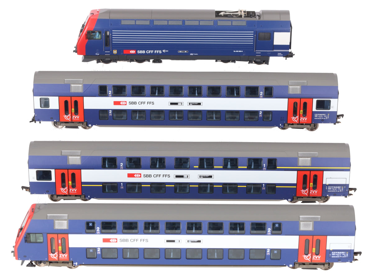 HAG 055 HO Gauge S-Bahn Zurich Electric Passenger Train Set NIB