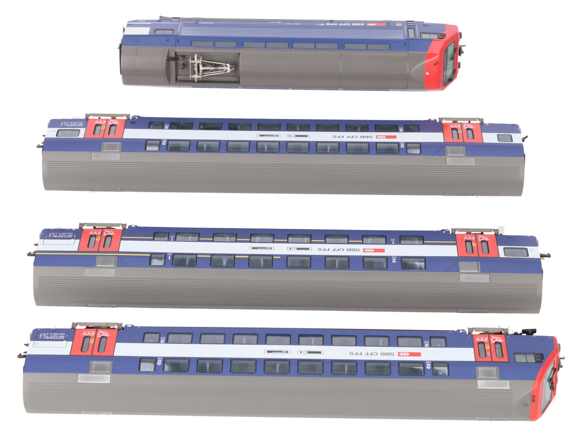 HAG 055 HO Gauge S-Bahn Zurich Electric Passenger Train Set NIB